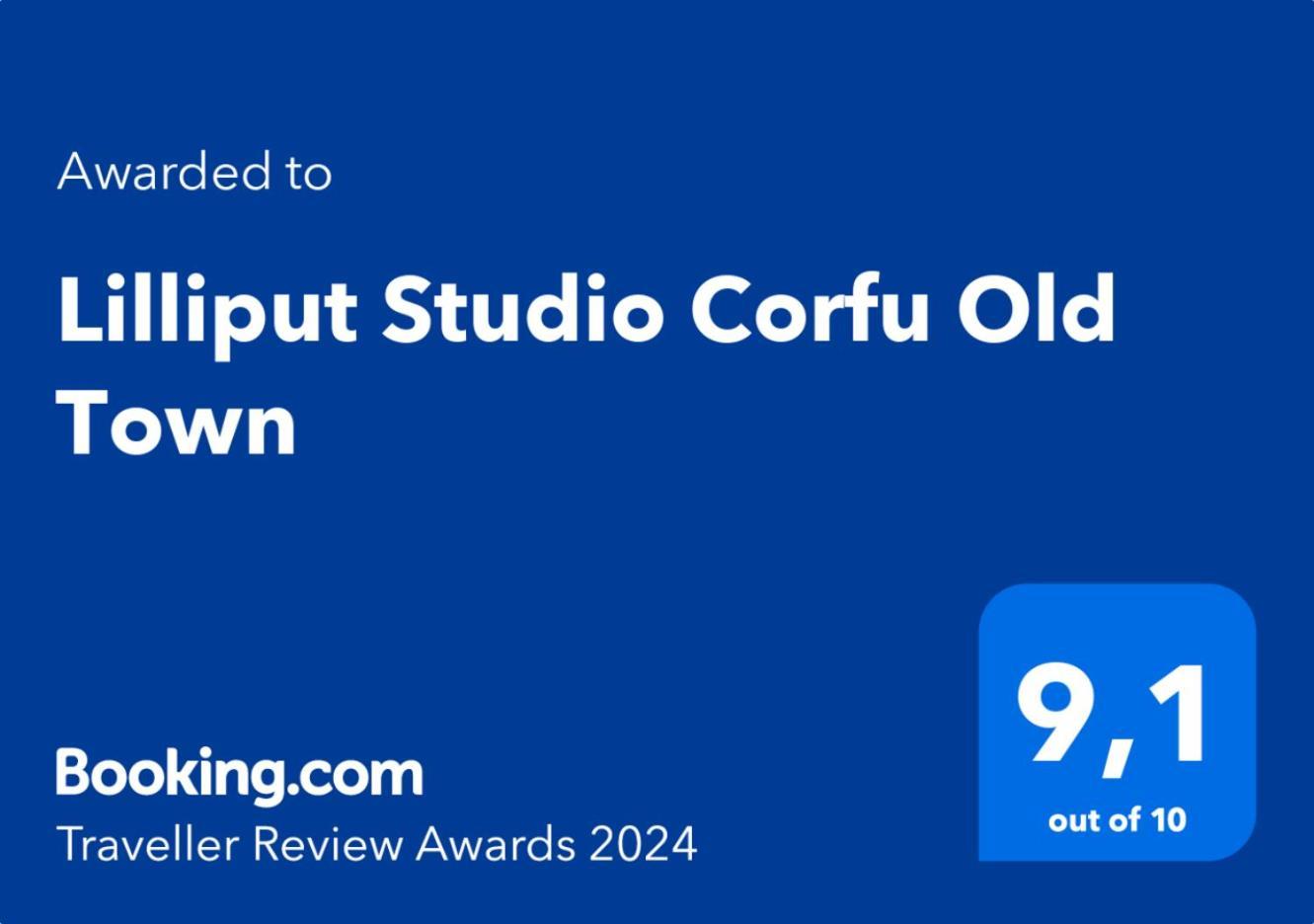 Lilliput Studio Corfu Old Town Eksteriør bilde